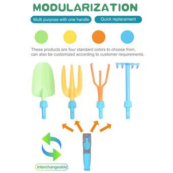 garden tool set with box