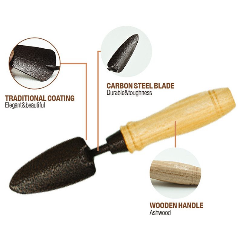 product-800-800 Carbon steel garden transplanter trowel