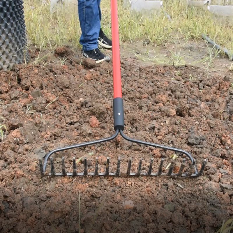 gardening steel rake gardening steel rake