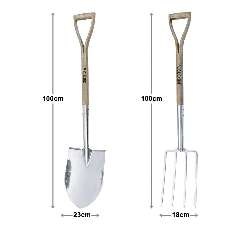 product-800-800 garden fork wood handle