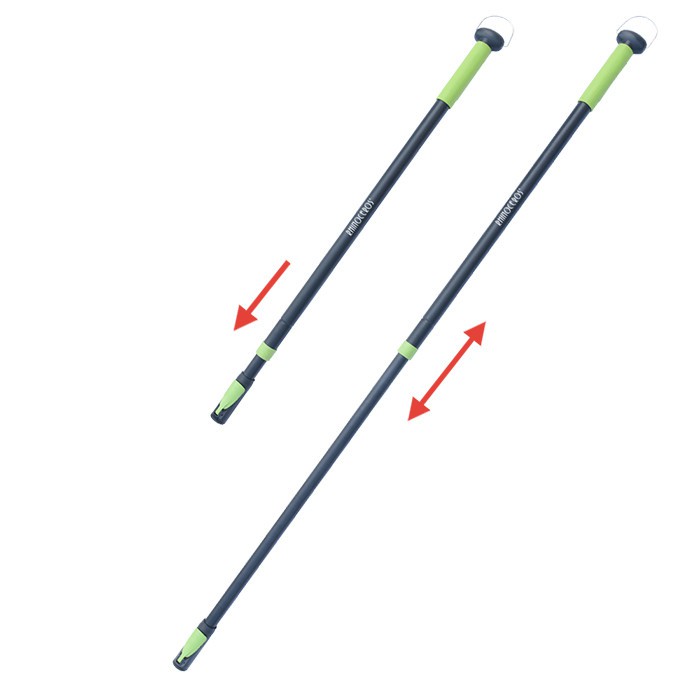 plastic lawn rake with telescopic handle