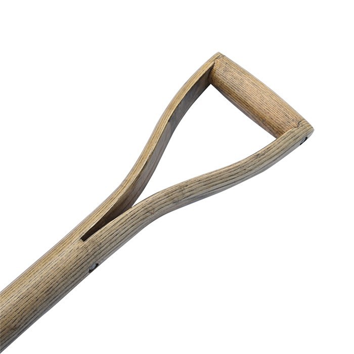 Garden fork wooden handle with Y shape grip